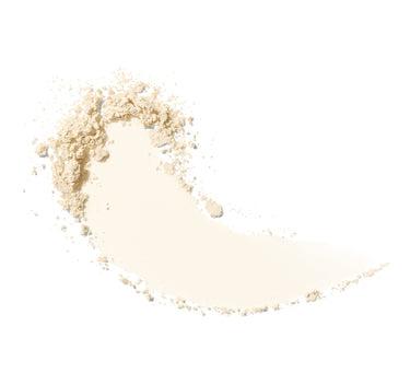 Smear Of Bake & Set Soft Setting Powder In Translucent. | Jumbo Bake & Set Setting Powder - Translucent | Secondary image