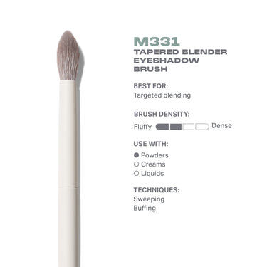 M331 Tapered Blender Eyeshadow Brush