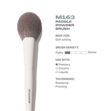 M163 Paddle Powder Brush