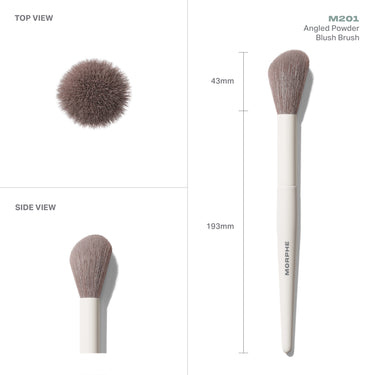 M201 Angled Powder Blush Brush