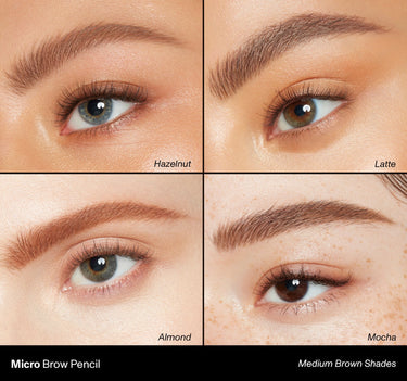 Micro Brow Pencil: Hazelnut, Latte, Almond, Mocha {Almond (warm brown)}
