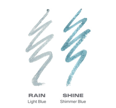 {Rain Or Shine (Light Blue/Shimmer Blue)}