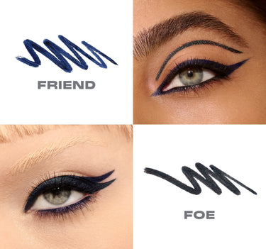 {Friend Or Foe (Navy/Shimmer Deep Blue)}