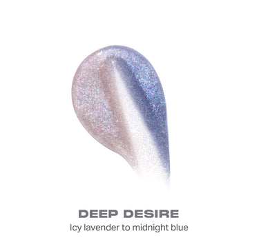 {Deep Desire (icy lavender to midnight blue)}