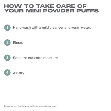To The Point Mini Powder Puff Trio