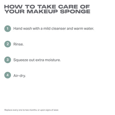 One & Done Multifunctional Makeup Sponge