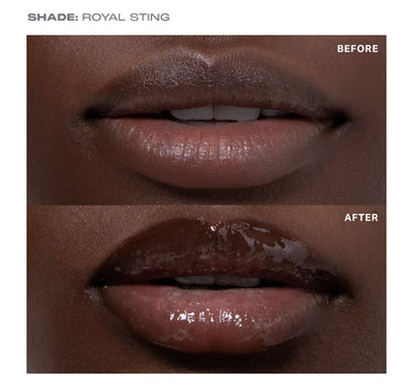 Before and after example Royal Sting shade